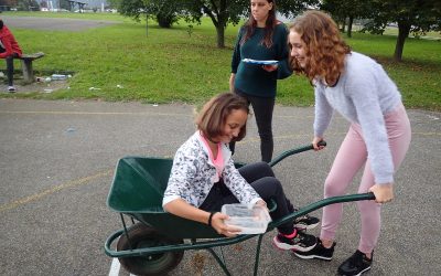 Zabavne športne igre v sodelovanju z Dijaškim domom Kranj